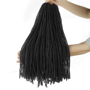 Soft dreadlocs braids