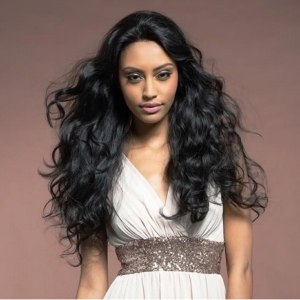 Natural curl lace wig HNQ-LC2313